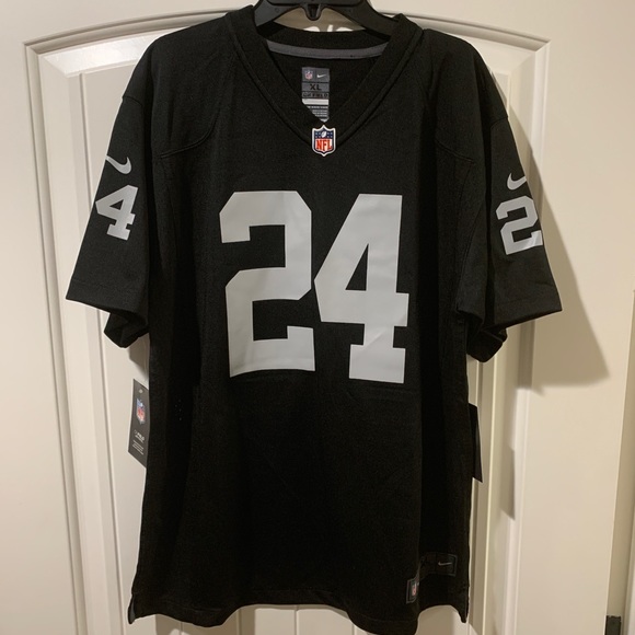 NIKE NFL Youth Oakland Raiders Lynch#24 JerseyM,XL - Picture 2 of 8